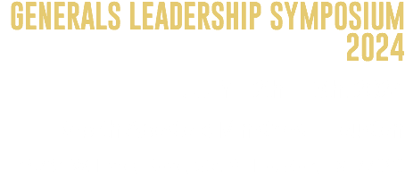GENERALS LEADERSHIP SYMPOSIUM 2024 JULY 12th - 13th, 2024 Rebirth Apostolic Ministries - Houston 15731 W. Hardy Road, Ste. 8 | Houston, TX 77060